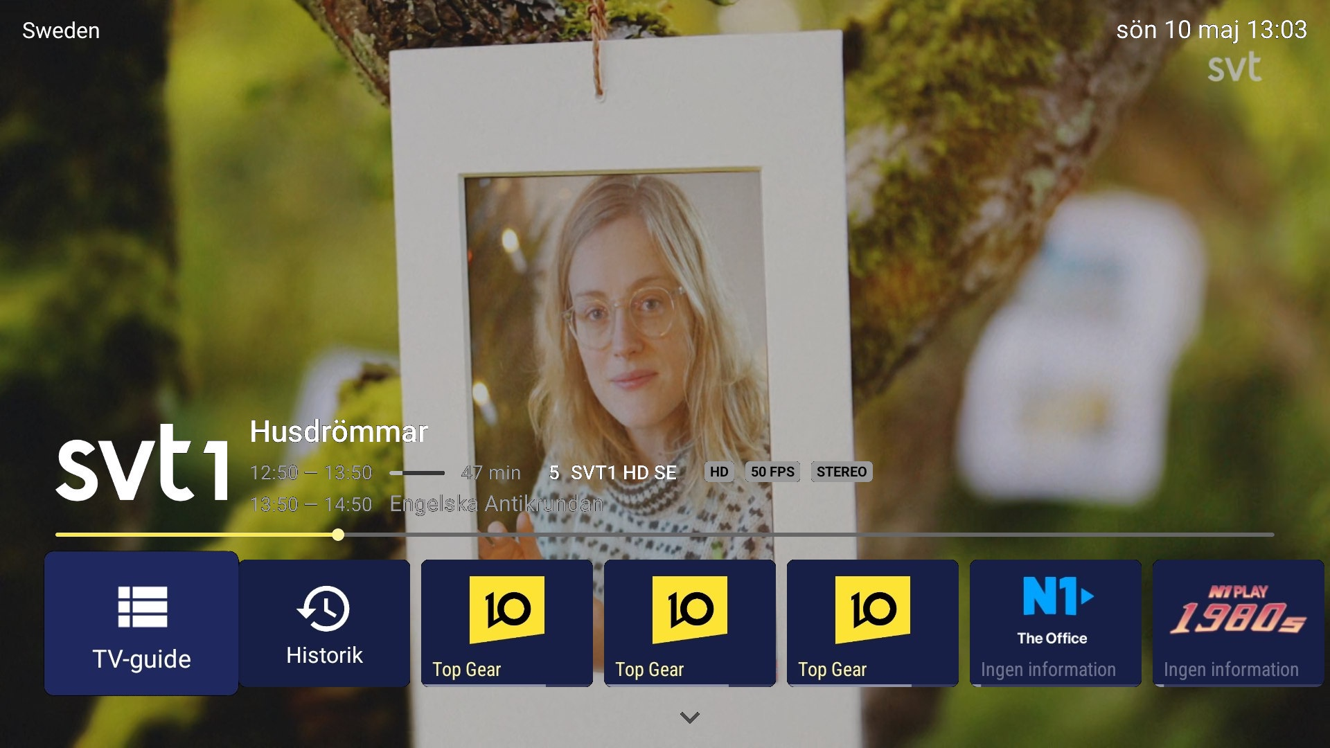 Svensk IPTV Screenshot 2 - VOD Bibliotek